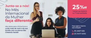 Mês internacional das Mulheres