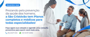 Novembro Azul - São Cristõvão Saúde Planos